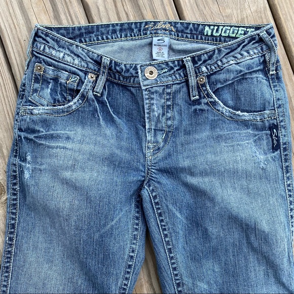 Silver Jeans Nugget Style Slight Flare Leg Boot Cut - Picture 5 of 12